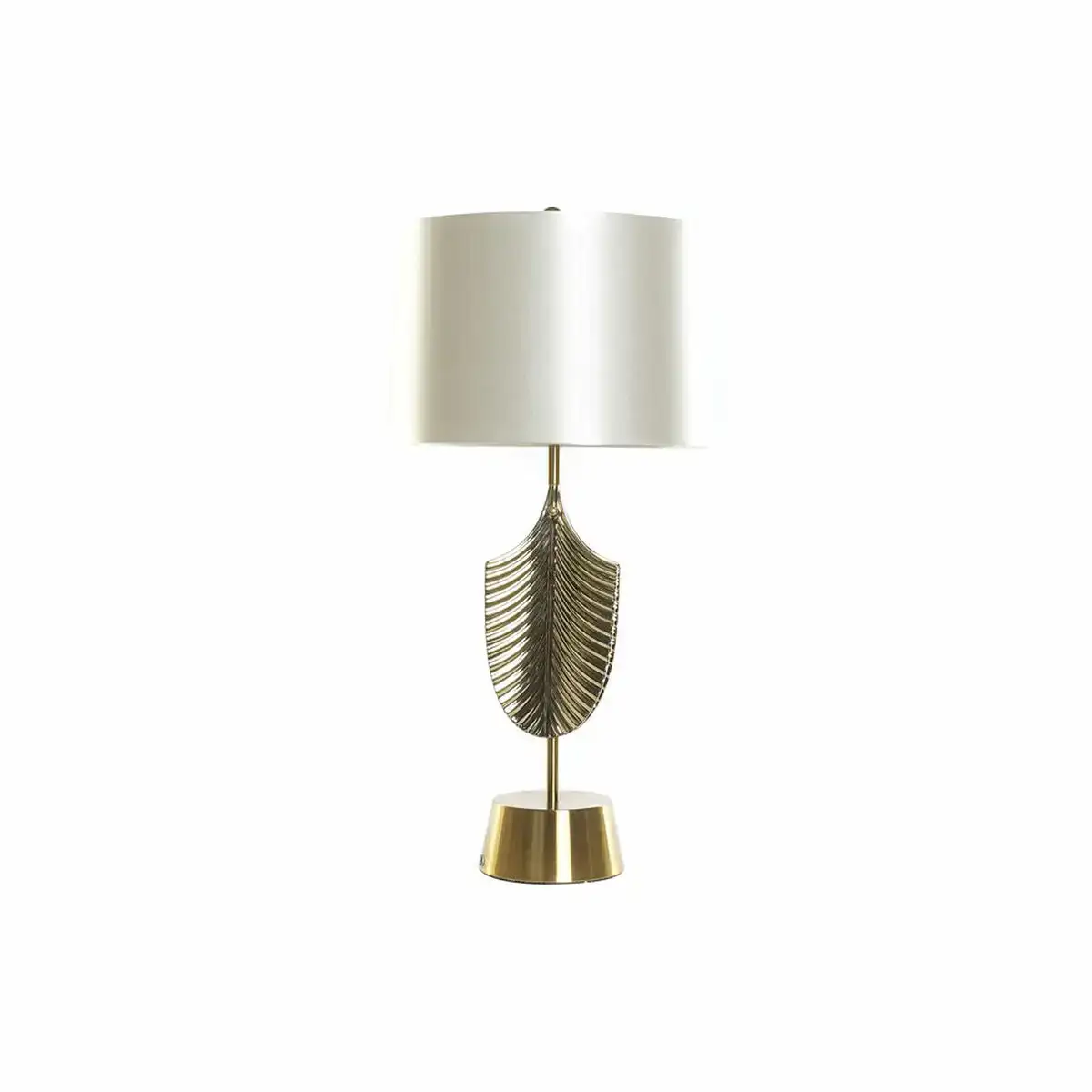 Lampe de bureau dkd home decor blanc polyester me tal cristal 220 v feuille dore e 50 w 38 x 38 x 78 cm_2240. DIAYTAR COTE D'IVOIRE - Votre Passage vers l'Exceptionnel. Naviguez à travers notre sélection minutieuse et découvrez des articles qui apportent une touche spéciale à chaque instant de votre vie.