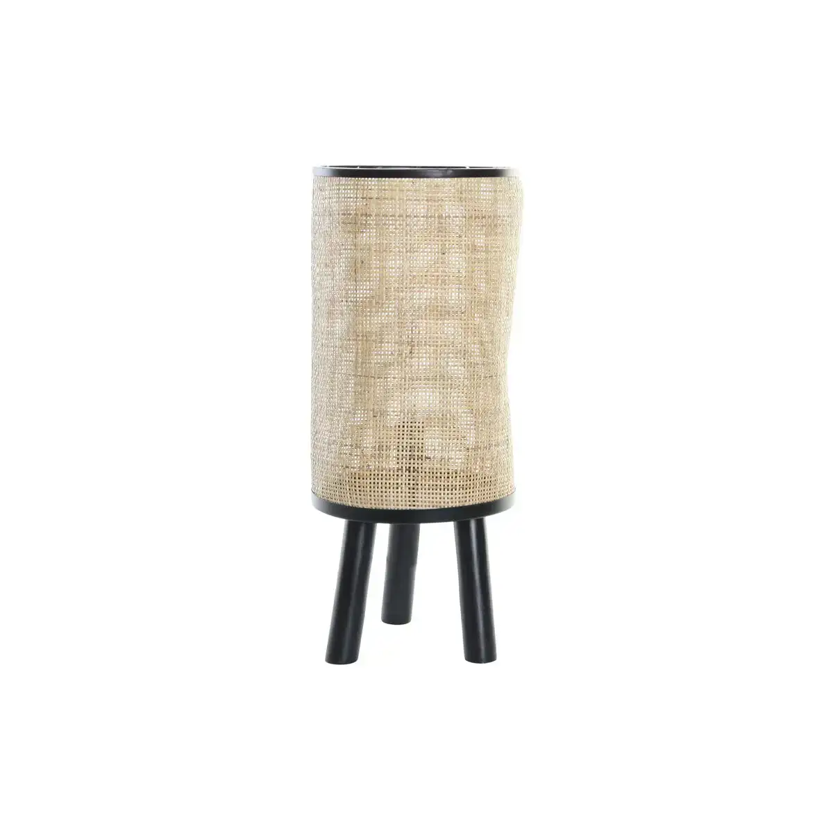 Lampe de bureau dkd home decor noir naturel 220 v 50 w 25 x 25 x 59 cm_6249. Bienvenue chez DIAYTAR COTE D'IVOIRE - Où le Shopping Devient une Aventure. Découvrez notre collection diversifiée et explorez des produits qui reflètent la diversité du Côte d'Ivoire.