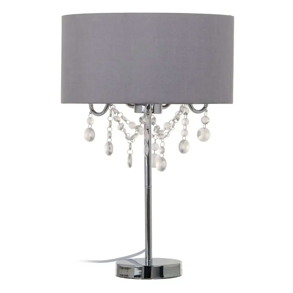 Lampe de bureau gris me tal 36 x 36 x 60 cm_7502. DIAYTAR COTE D'IVOIRE - L'Art de Vivre le Shopping en Ligne. Découvrez notre plateforme intuitive et trouvez des produits qui vous inspirent et vous enchantent, à chaque clic.