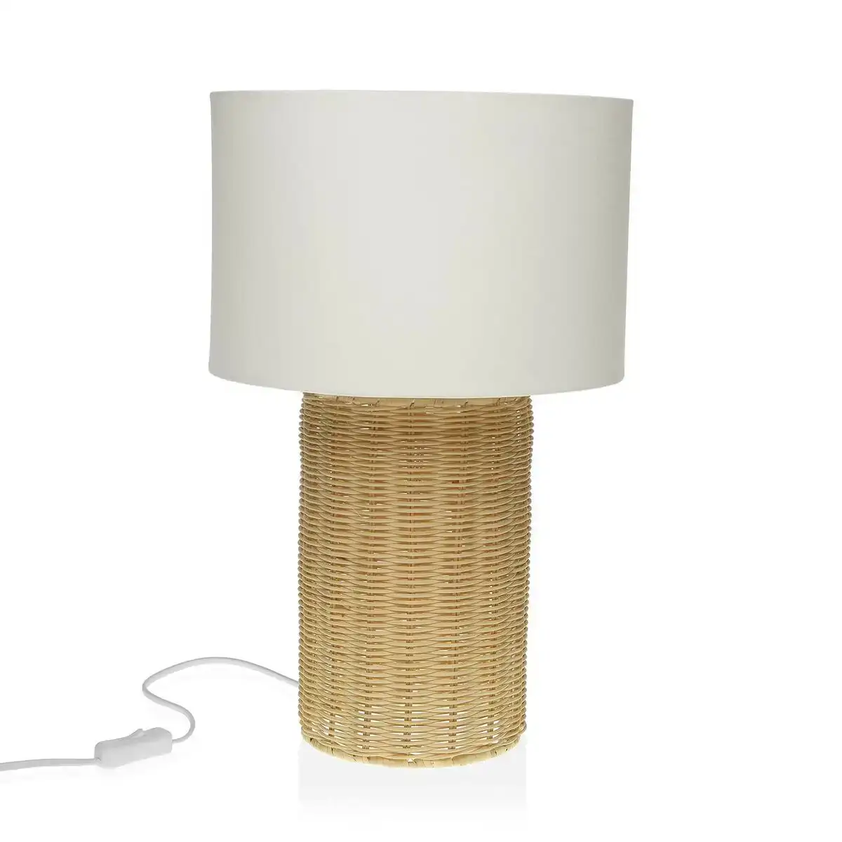 Lampe de bureau rat versa candil me tal tissu lin rotin 30 x 50 x 30 cm_8734. DIAYTAR COTE D'IVOIRE - Là où Chaque Produit Évoque une Émotion. Parcourez notre catalogue et choisissez des articles qui vous touchent et qui enrichissent votre expérience.