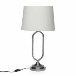 Lampe de bureau versa calgary chrome 33 x 33 x 61 cm_1226. DIAYTAR COTE D'IVOIRE - L'Art du Shopping Éclairé. Parcourez notre catalogue et choisissez parmi des produits de qualité qui satisferont vos besoins et votre style.