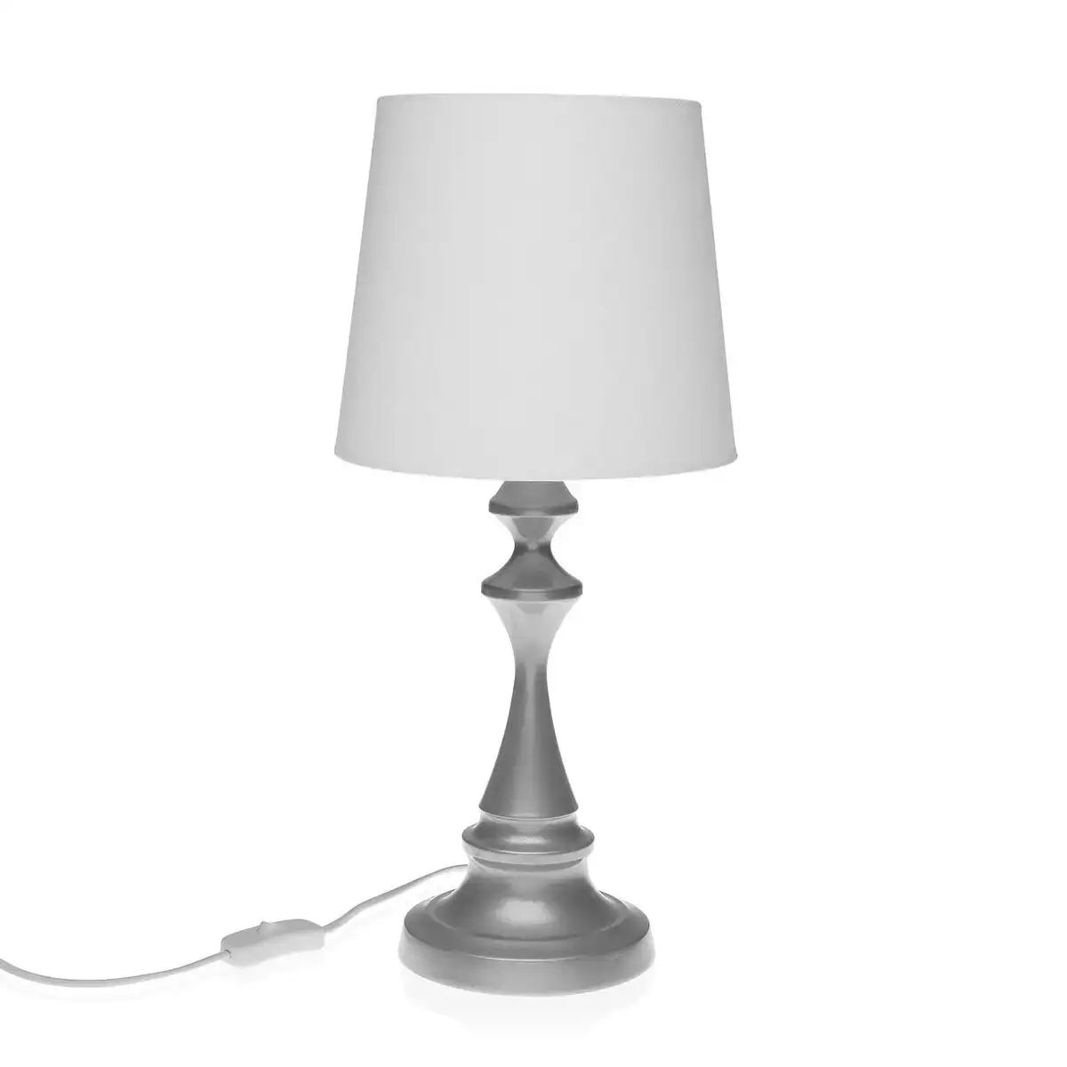 Lampe de bureau versa gene gris 23 x 49 cm me tal_4317. Bienvenue chez DIAYTAR COTE D'IVOIRE - Où Chaque Article Est une Découverte. Naviguez à travers nos offres et laissez-vous surprendre par des trésors cachés qui enrichiront votre vie.
