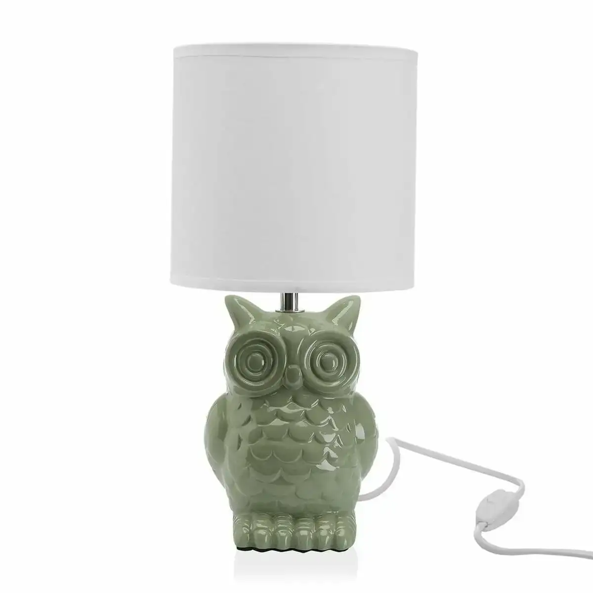 Lampe de bureau versa hibou ce ramique 16 x 16 x 32 5 cm 16 x 32 5 x 16 cm_3057. DIAYTAR COTE D'IVOIRE - Là où Chaque Produit a son Propre Éclat. Explorez notre boutique en ligne et trouvez des articles qui ajoutent de la brillance à votre quotidien.