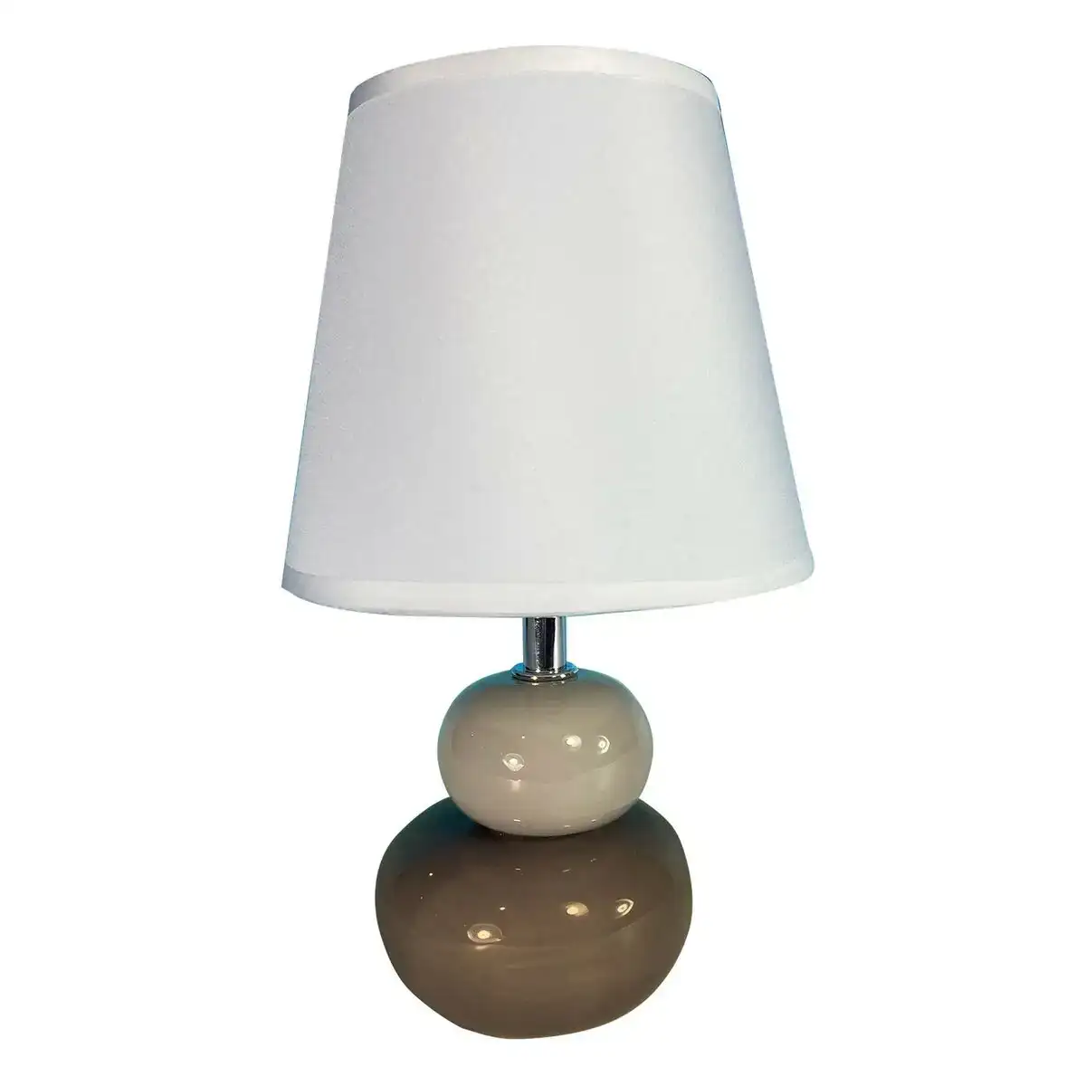 Lampe de bureau versa marron ce ramique textile 15 x 22 5 x 9 5 cm_8598. Entrez dans l'Univers de DIAYTAR COTE D'IVOIRE - Où Chaque Produit a son Histoire. Explorez notre catalogue et découvrez des trésors qui racontent la riche culture du Côte d'Ivoire.