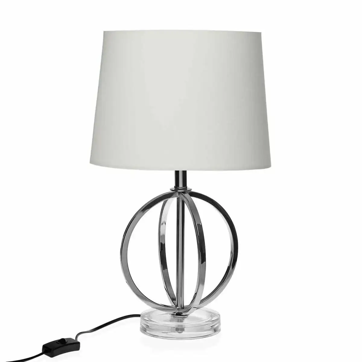 Lampe de bureau versa utah chrome 28 x 47 cm_5513. DIAYTAR COTE D'IVOIRE - L'Art de Magasiner sans Frontières. Parcourez notre vaste sélection d'articles et trouvez tout ce dont vous avez besoin, du chic à l'authentique, du moderne au traditionnel.