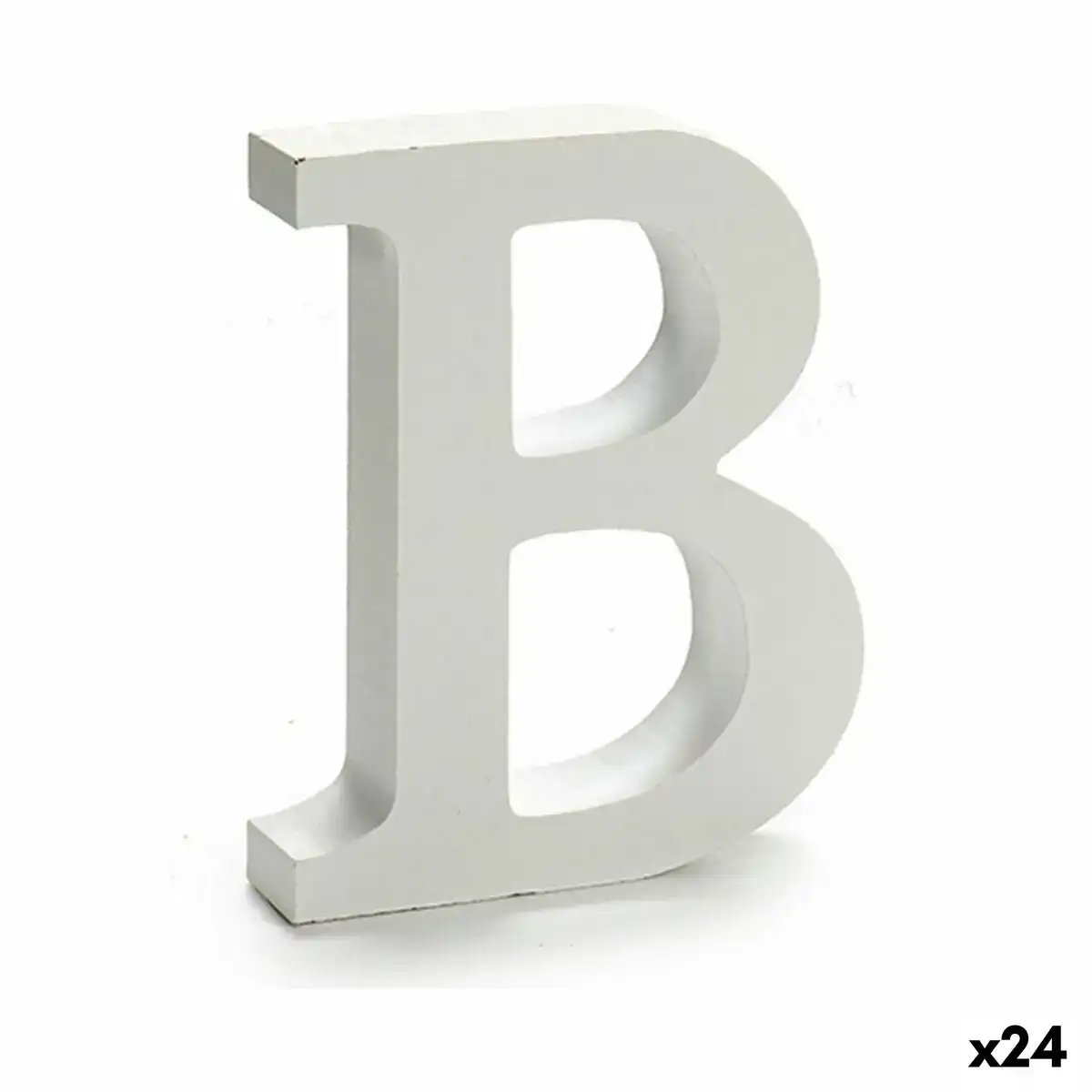 Lettre b bois blanc 2 x 16 x 14 5 cm 24 unite s_8122. Bienvenue chez DIAYTAR COTE D'IVOIRE - Où le Shopping Rime avec Diversité. Plongez dans notre univers de produits et découvrez des trésors qui représentent la richesse culturelle du Côte d'Ivoire.