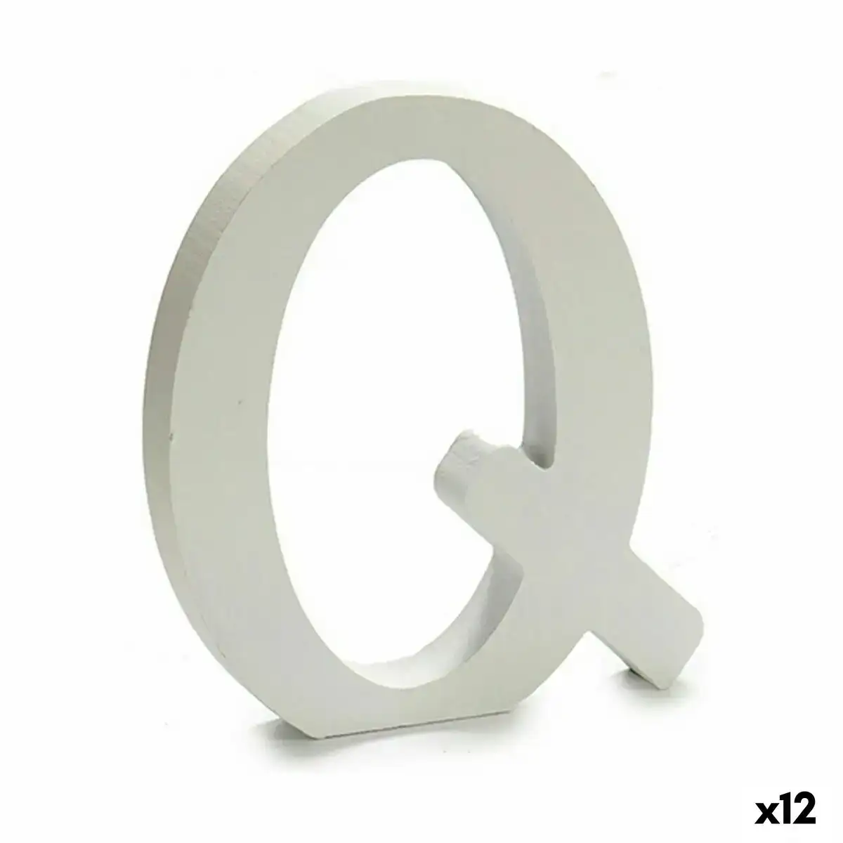 Lettre q bois blanc 1 8 x 21 x 17 cm 12 unite s_8556. DIAYTAR COTE D'IVOIRE - Où Chaque Sélection est une Victoire. Découvrez notre boutique en ligne et trouvez des articles qui vous rendent la vie plus belle, un choix à la fois.