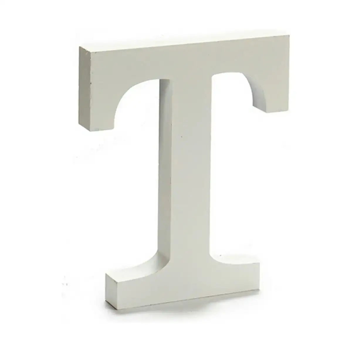 Lettre t bois blanc 1 8 x 21 x 17 cm 12 unite s_8357. DIAYTAR COTE D'IVOIRE - Votre Destination Shopping pour Tous. Parcourez notre boutique en ligne et découvrez une variété de produits pour satisfaire tous vos besoins et désirs.