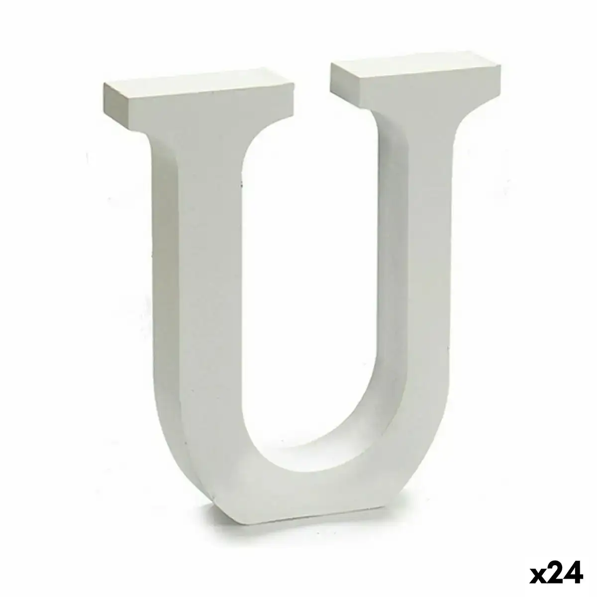 Lettre u bois blanc 2 x 16 x 14 5 cm 24 unite s_9426. Découvrez DIAYTAR COTE D'IVOIRE - Votre Destination de Shopping Inspirée. Naviguez à travers nos offres variées et trouvez des articles qui reflètent votre personnalité et vos goûts.