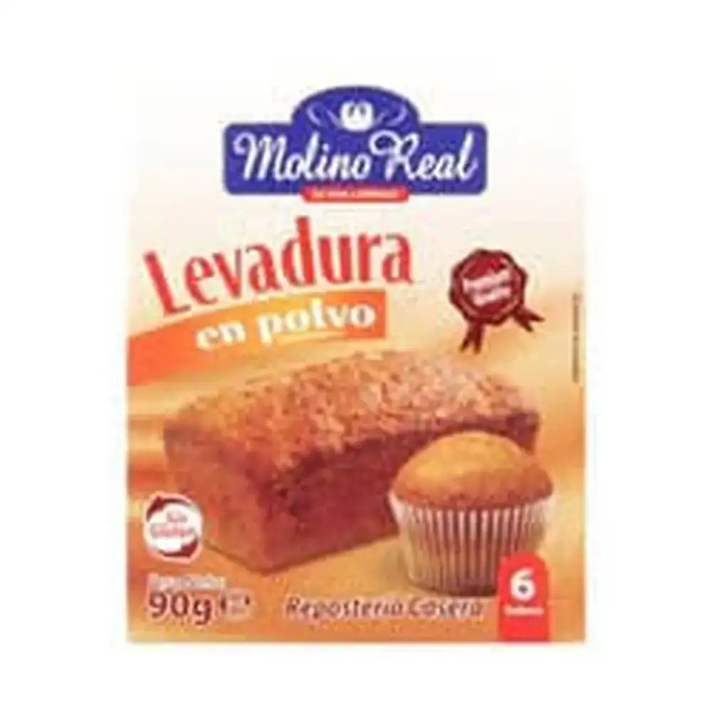Levure molino real 90 g_5048. DIAYTAR COTE D'IVOIRE - Là où Chaque Produit a son Histoire. Découvrez notre gamme de produits, chacun portant en lui le récit de l'artisanat et de la passion, pour vous offrir une expérience de shopping authentique.