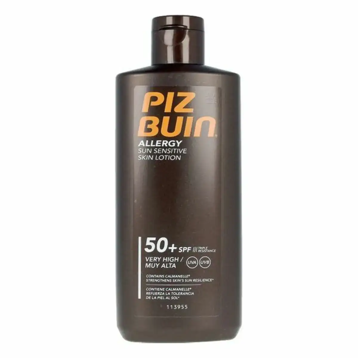 Lotion solaire allergy piz buin spf 50 200 ml_2965. DIAYTAR COTE D'IVOIRE - Votre Passage vers l'Éclat et la Beauté. Explorez notre boutique en ligne et trouvez des produits qui subliment votre apparence et votre espace.
