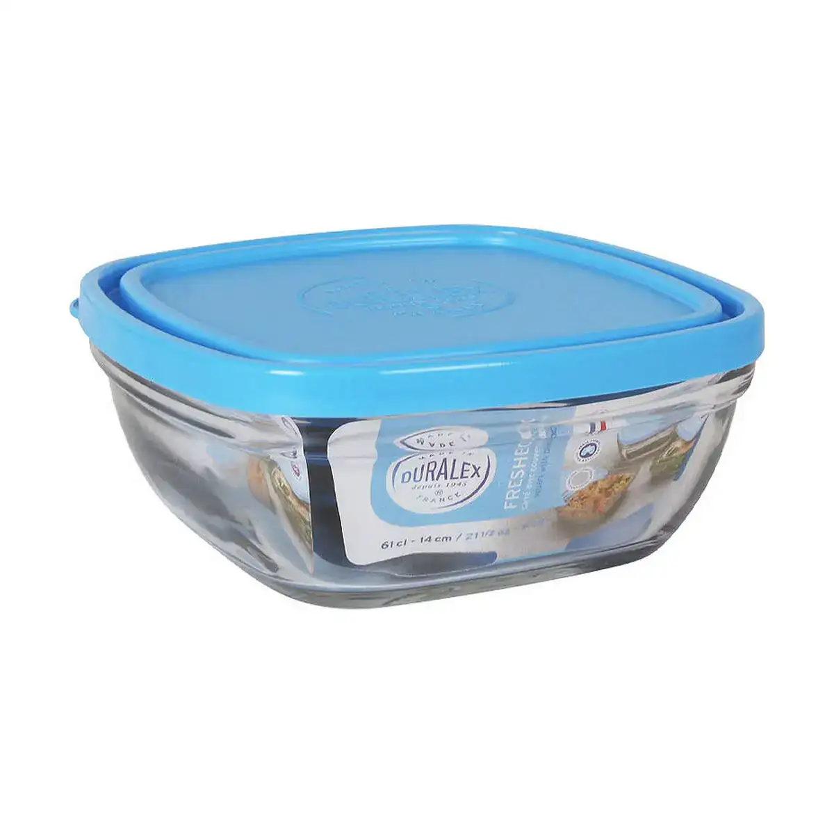Lunch box herme tique duralex freshbox bleu carre 14 x 14 x 6 cm 610 ml_1333. DIAYTAR COTE D'IVOIRE - Votre Passage vers l'Exceptionnel. Naviguez à travers notre sélection minutieuse et découvrez des articles qui apportent une touche spéciale à chaque instant de votre vie.