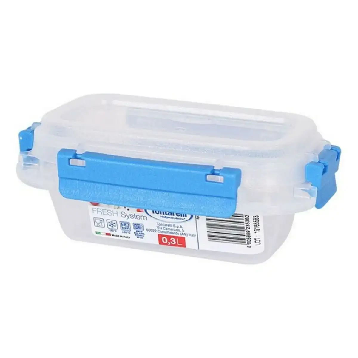 Lunch box herme tique fresh system tontarelli 0 3 l plastique transparent 9 5 x 14 x 5 7 cm_5034. Bienvenue sur DIAYTAR COTE D'IVOIRE - Où Chaque Produit a son Histoire. Découvrez notre sélection unique et choisissez des articles qui racontent la richesse culturelle et artistique du Côte d'Ivoire.
