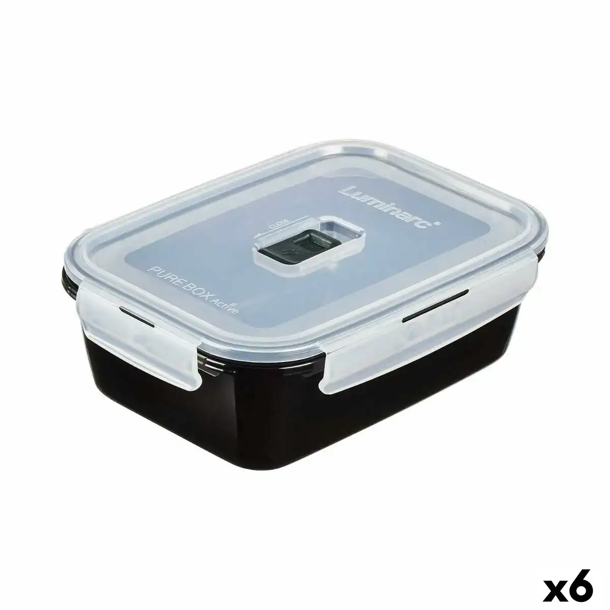 Lunch box herme tique luminarc pure box noir 1 22 l verre 6 unite s_8382. Bienvenue sur DIAYTAR COTE D'IVOIRE - Où le Shopping est une Affaire Personnelle. Découvrez notre sélection et choisissez des produits qui reflètent votre unicité et votre individualité.