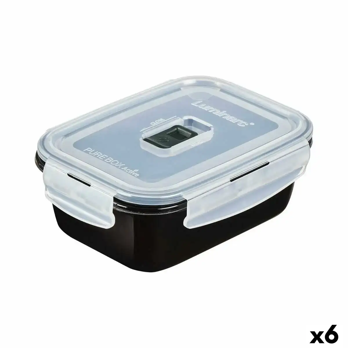 Lunch box herme tique luminarc pure box noir 820 ml verre 6 unite s_2550. DIAYTAR COTE D'IVOIRE - Votre Boutique en Ligne, Votre Identité. Naviguez à travers notre plateforme et choisissez des articles qui expriment qui vous êtes et ce que vous chérissez.
