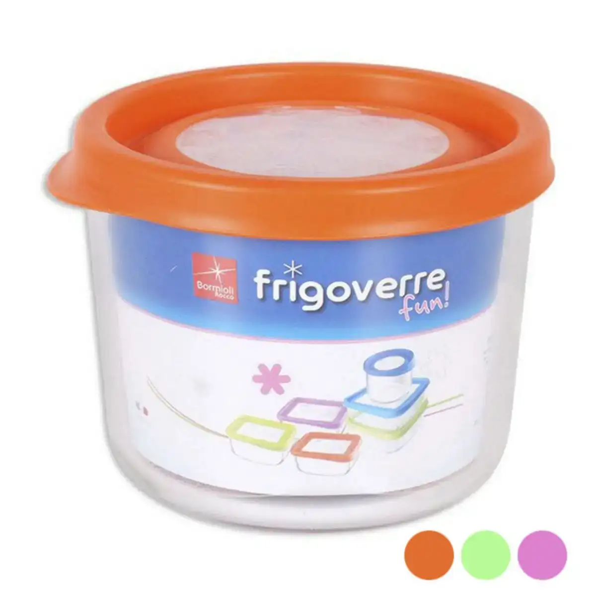 Lunch box ronde avec couvercle fun bormioli 12 x 9 9 cm_4282. DIAYTAR COTE D'IVOIRE - Votre Destination pour un Shopping Éclairé. Parcourez notre boutique en ligne pour découvrir des produits de qualité qui embelliront votre quotidien.