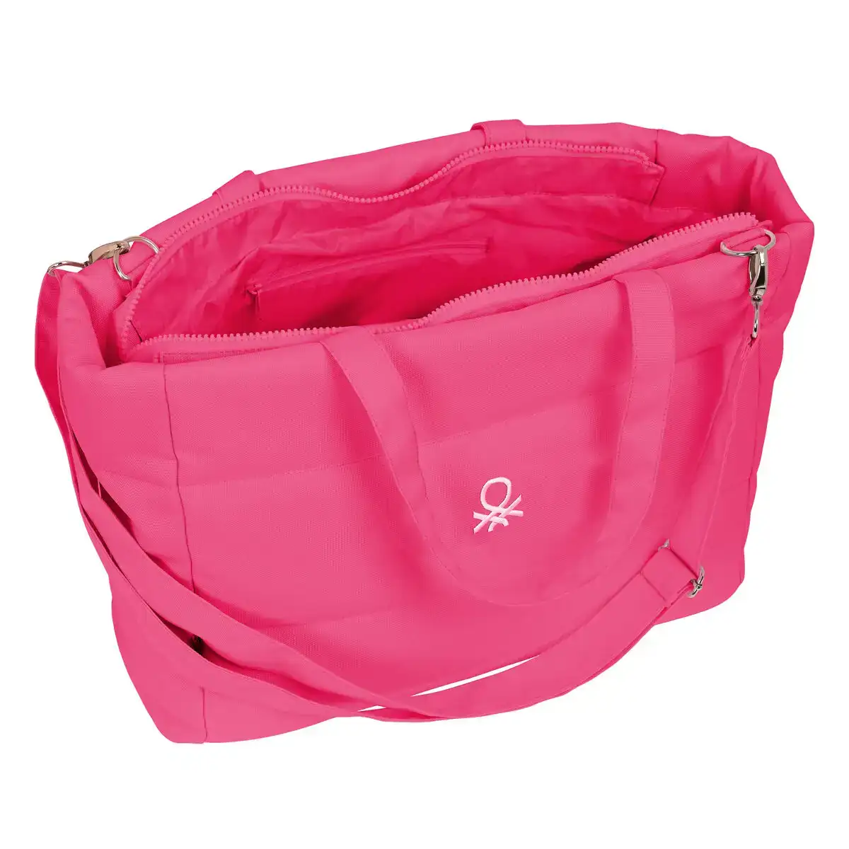 Mallette pour ordinateur portable benetton framboise fuchsia 54 x 31 x 17 cm_8280. DIAYTAR COTE D'IVOIRE - L'Art de Choisir, l'Art de Vivre. Explorez notre univers de produits soigneusement sélectionnés pour vous offrir une expérience shopping riche et gratifiante.