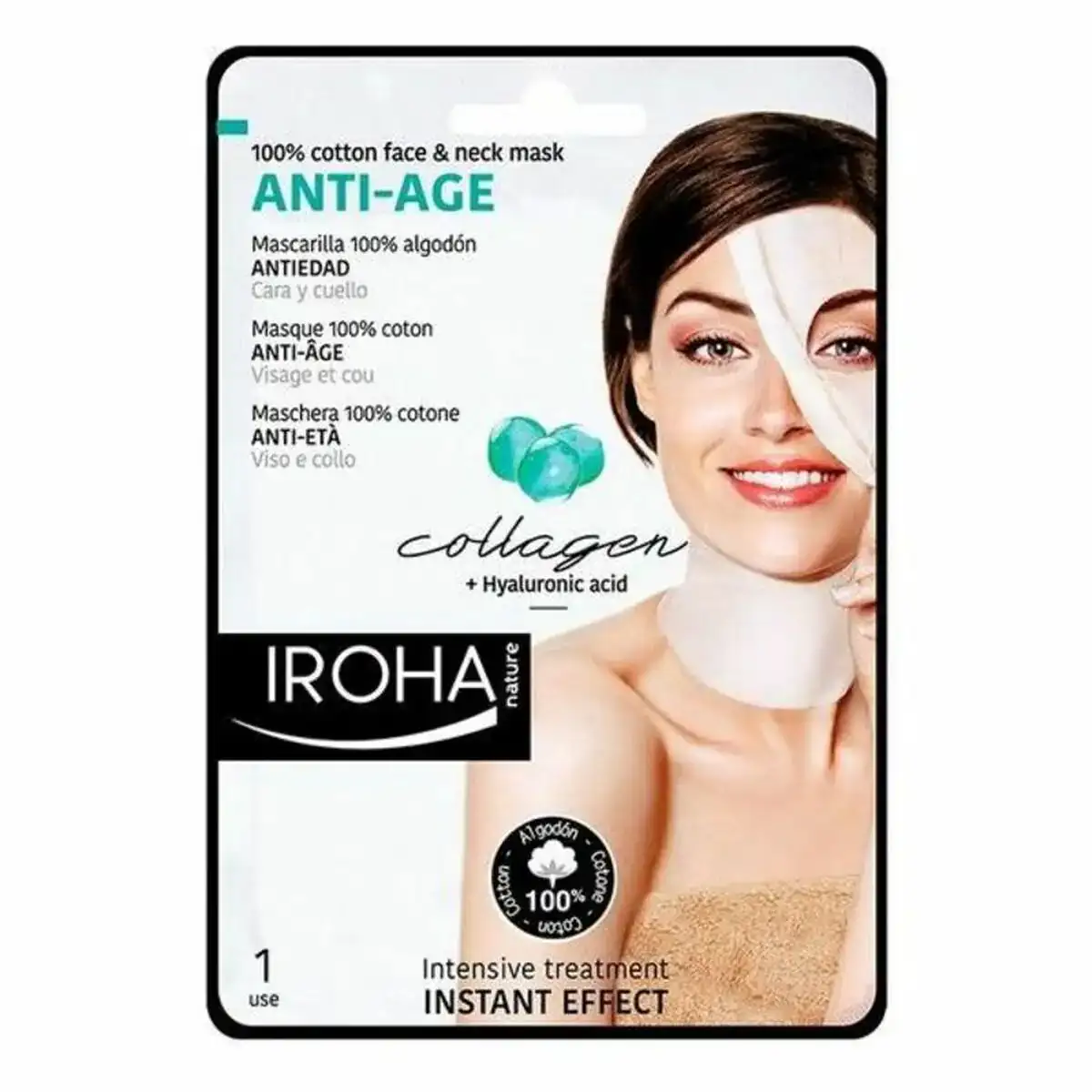 Masque anti a ge revitalisant coton visage cou iroha_2732. DIAYTAR COTE D'IVOIRE - Votre Destination pour un Shopping Inégalé. Naviguez à travers notre sélection minutieuse pour trouver des produits qui répondent à tous vos besoins.