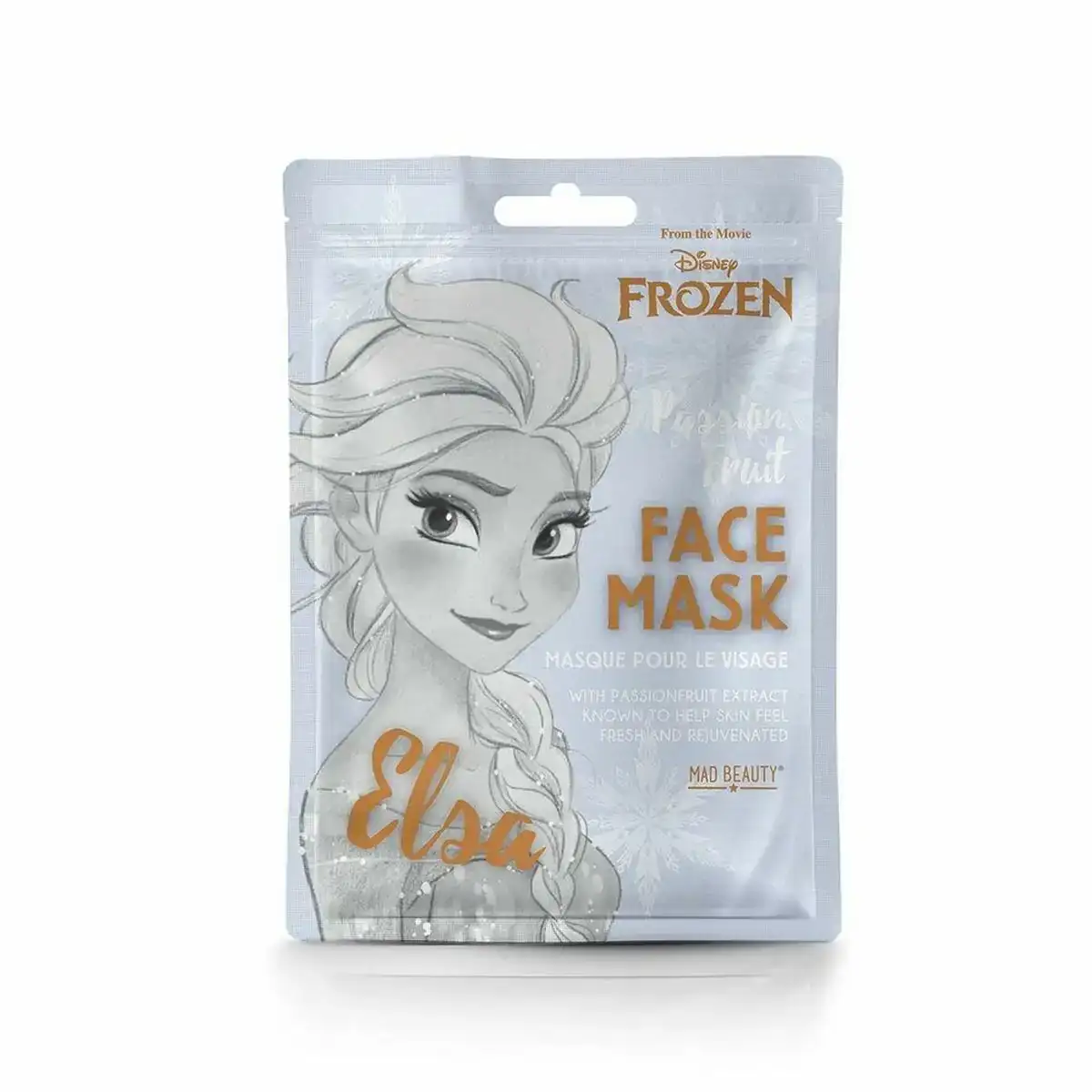 Masque facial mad beauty frozen elsa 25 ml_4780. DIAYTAR COTE D'IVOIRE - Où Choisir est un Plaisir. Explorez notre boutique en ligne et choisissez parmi des produits de qualité qui satisferont vos besoins et vos goûts.