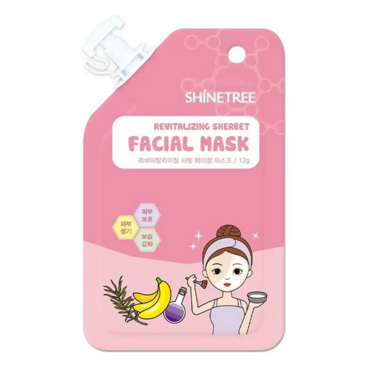Masque facial sherbet shinetree 12 g_2246. DIAYTAR COTE D'IVOIRE - Où Choisir est un Voyage Cultuel. Explorez notre boutique en ligne et découvrez des produits qui célèbrent la richesse et la diversité culturelle du Côte d'Ivoire.