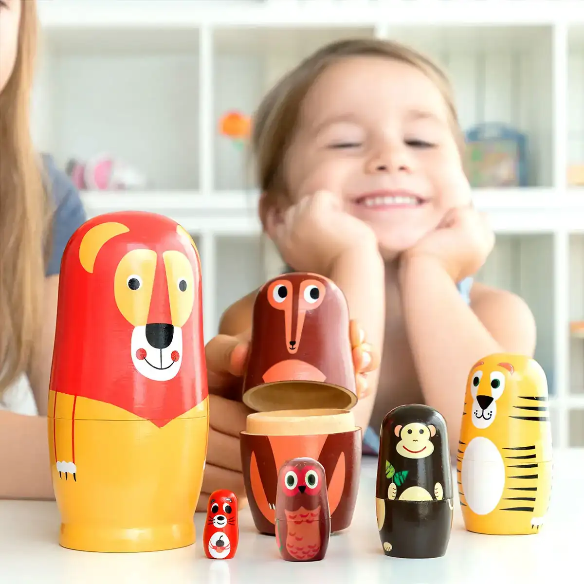 Matryoshka figurines d animaux en bois funimals innovagoods 11 pie ces_6779. DIAYTAR COTE D'IVOIRE - L'Art du Shopping Distinctif. Naviguez à travers notre gamme soigneusement sélectionnée et choisissez des produits qui définissent votre mode de vie.