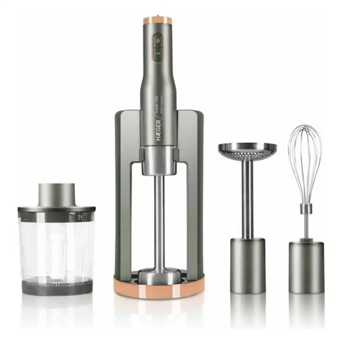 Mixeur plongeant haeger super set gris 800 w_3314. Bienvenue chez DIAYTAR COTE D'IVOIRE - Où le Shopping Devient un Voyage. Explorez notre plateforme pour dénicher des produits uniques, racontant l'histoire et l'âme du Côte d'Ivoire.