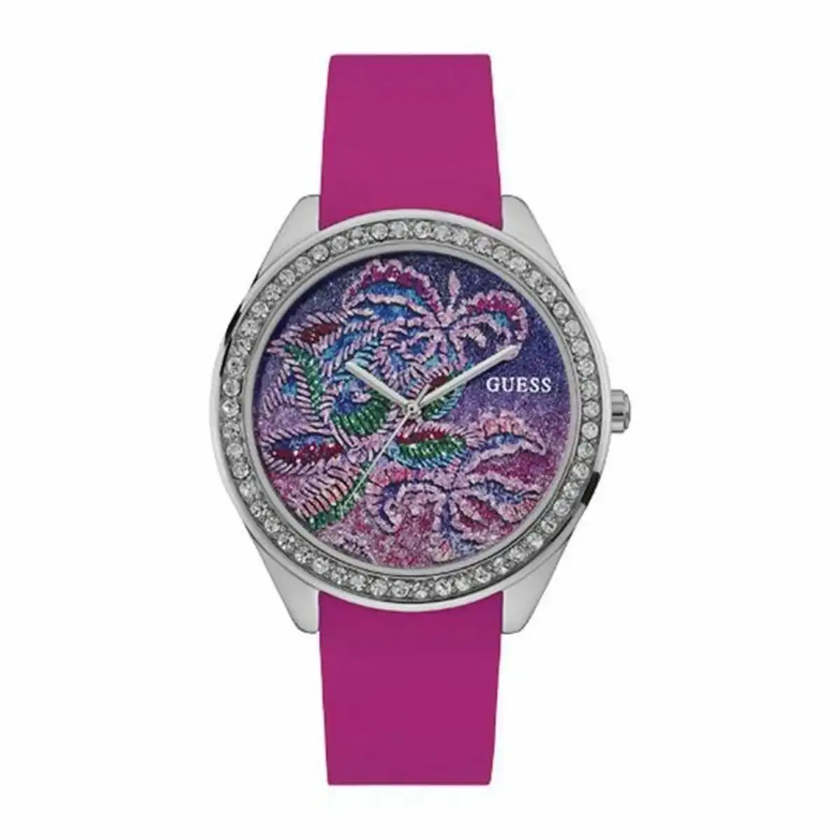 Montre femme guess w0960l1 ø 44 mm_2873. DIAYTAR COTE D'IVOIRE - Où Chaque Produit a son Histoire. Découvrez notre gamme de produits, chacun portant en lui le récit de l'artisanat et de la passion, pour vous offrir une expérience de shopping authentique.