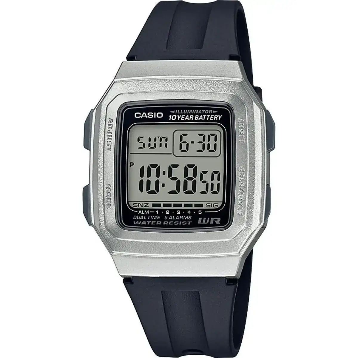 Montre homme casio f 201wam 7avef noir gris ø 38 mm_5512. DIAYTAR COTE D'IVOIRE - Où Choisir est une Célébration de l'Artisanat Local. Découvrez notre boutique en ligne et choisissez des produits qui incarnent la passion des artisans sénégalais.