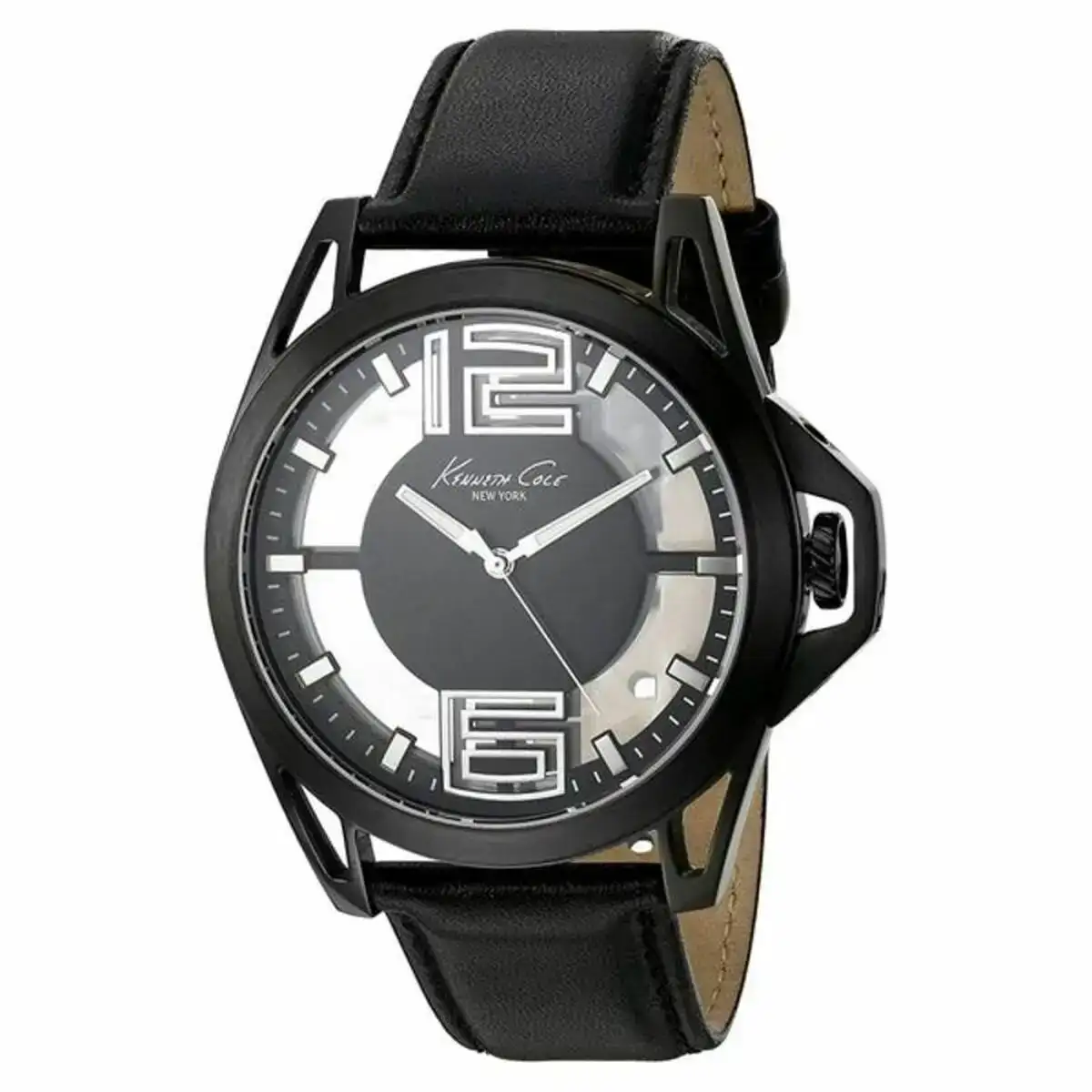 Montre homme kenneth cole 10022526 ø 44 mm_9353. DIAYTAR COTE D'IVOIRE - Votre Passage vers la Découverte. Explorez notre boutique en ligne pour trouver des trésors qui vous attendent, du traditionnel à l'avant-garde.