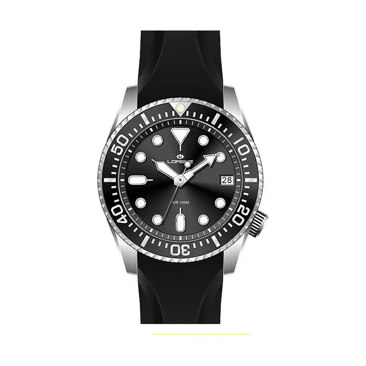 Montre homme lorenz diver ø 43 mm_1708. Bienvenue sur DIAYTAR COTE D'IVOIRE - Là où le Shopping Devient une Aventure. Explorez notre catalogue et dénichez des trésors qui élargiront votre horizon shopping.