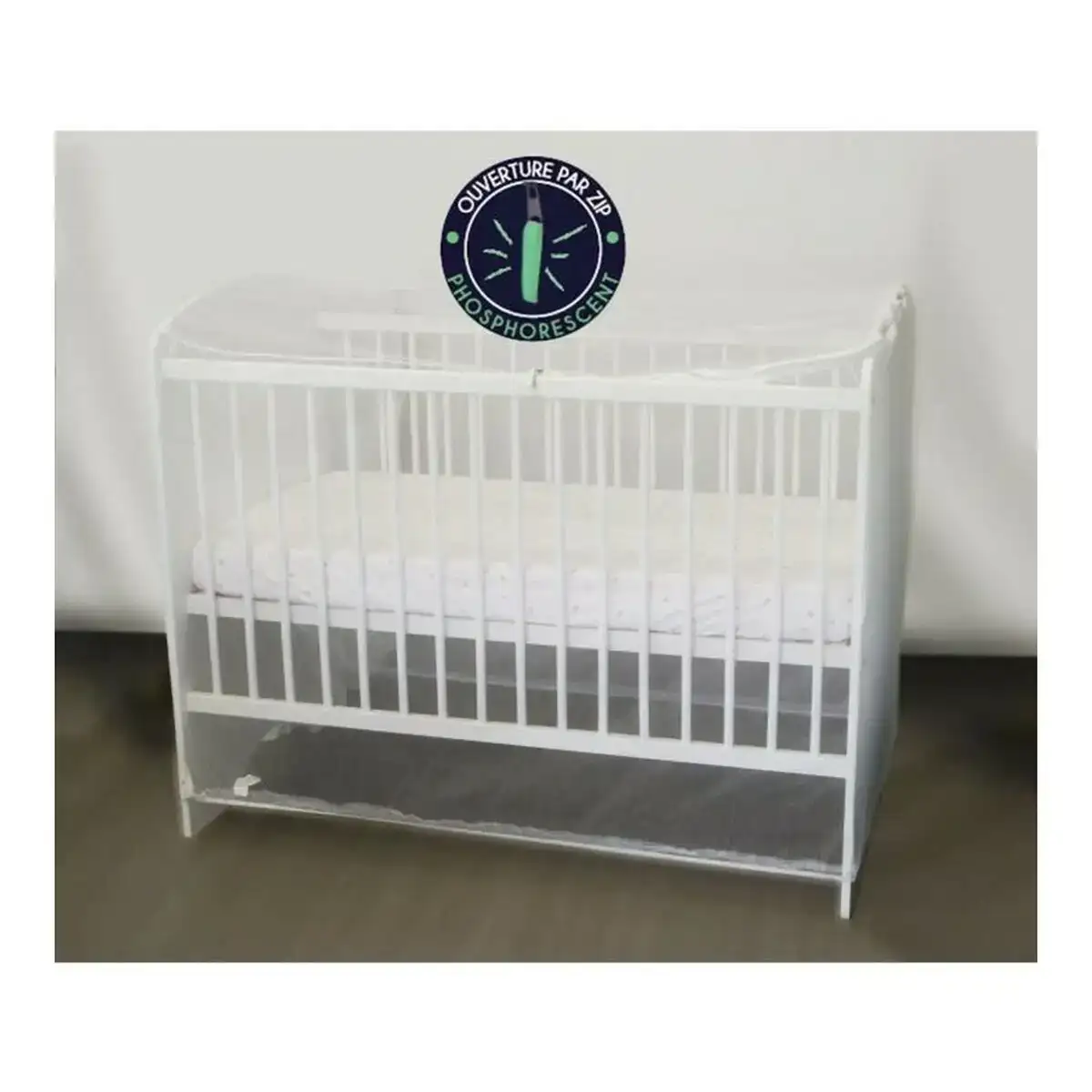 Moustiquaire lit be be domiva blanc_4758. DIAYTAR COTE D'IVOIRE - Là où Chaque Clic Compte. Parcourez notre boutique en ligne et laissez-vous guider vers des trouvailles uniques qui enrichiront votre quotidien.