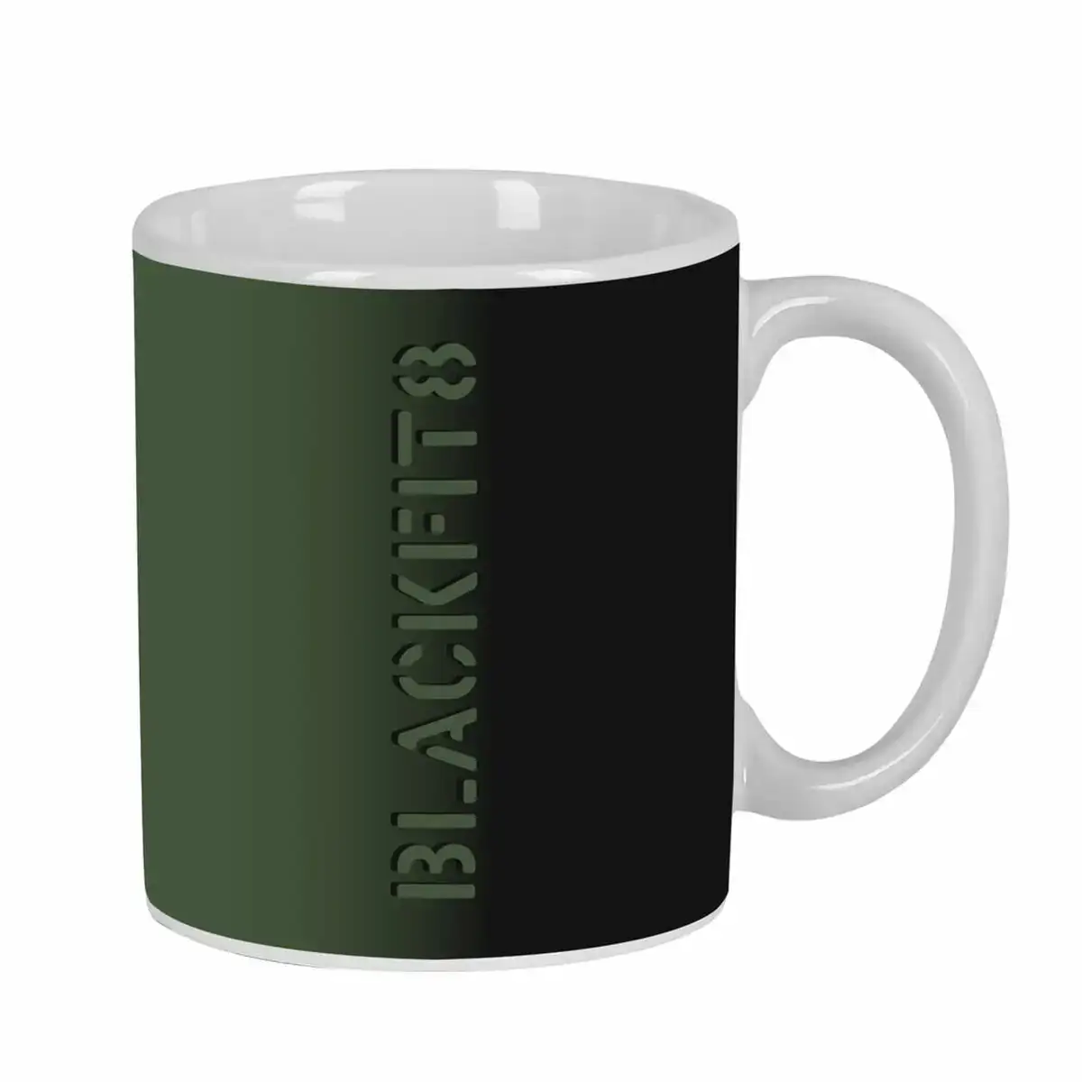 Mug blackfit8 gradient ceramic noir vert militaire 350 ml_6699. Bienvenue chez DIAYTAR COTE D'IVOIRE - Où Choisir Rime avec Découvrir. Plongez dans notre catalogue et trouvez des produits qui révèlent la diversité et la richesse culturelle du Côte d'Ivoire.