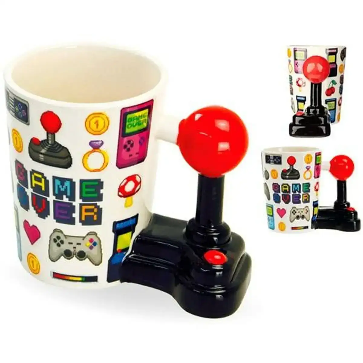 Mug en ce ramique itotal game over ceramic multicolore_3703. Bienvenue sur DIAYTAR COTE D'IVOIRE - Votre Source de Trouvailles Uniques. Explorez nos rayons virtuels pour dénicher des trésors que vous ne trouverez nulle part ailleurs, allant des trésors artisanaux aux articles tendance.