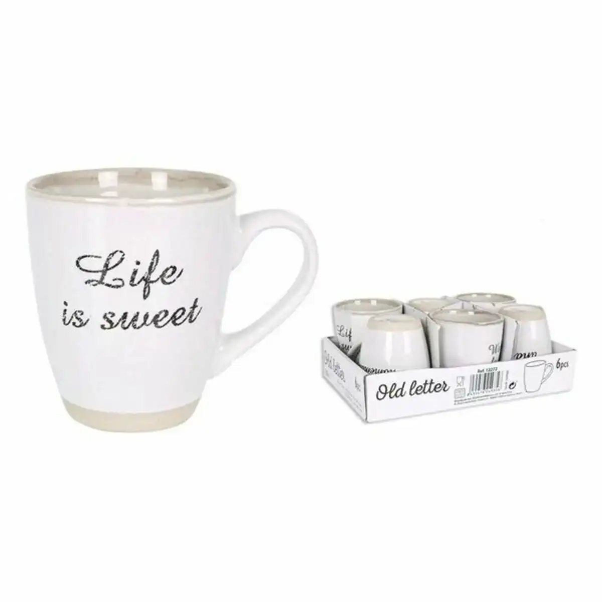 Mug old letter ce ramique 200 cc_6566. DIAYTAR COTE D'IVOIRE - Où l'Élégance Rencontre l'Authenticité. Naviguez à travers notre boutique en ligne et choisissez des produits qui incarnent le style et la tradition du Côte d'Ivoire.