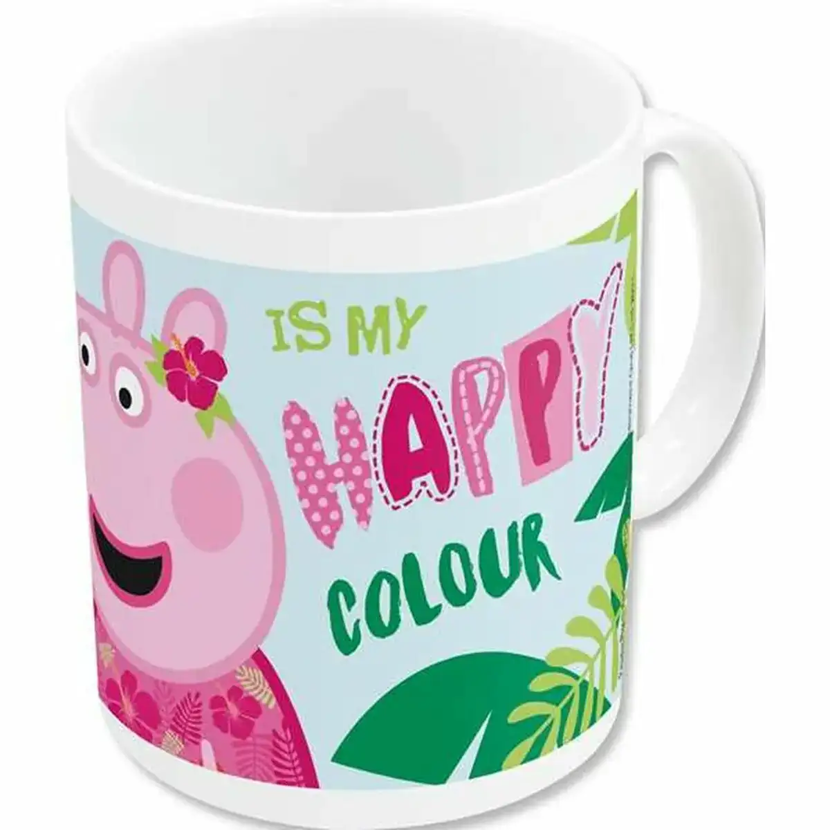 Mug Peppa Pig S'amuser Céramique Rose Clair (350 ml)