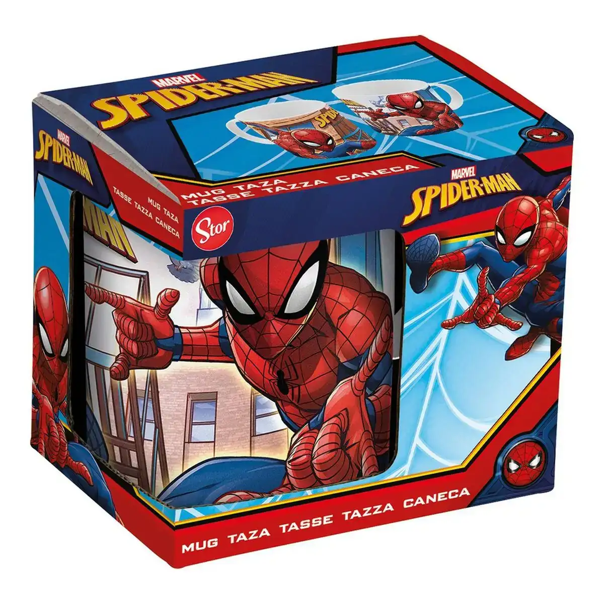 Mug spiderman great power ce ramique rouge bleu 11 7 x 10 x 8 7 cm 350 ml_2236. DIAYTAR COTE D'IVOIRE - Où Chaque Sélection Vous Parle. Parcourez nos catégories et découvrez des produits qui reflètent vos passions et vos besoins, pour un shopping personnel et inspirant.