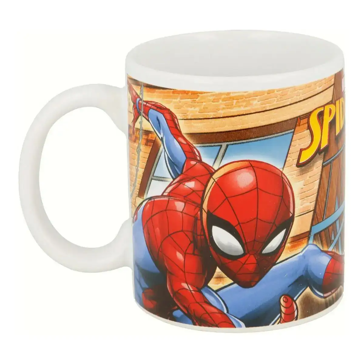 Mug spiderman great power ce ramique rouge bleu 11 7 x 10 x 8 7 cm 350 ml_9776. Plongez dans l'Expérience DIAYTAR COTE D'IVOIRE - Où Chaque Produit a une Histoire. Explorez notre boutique en ligne pour trouver des articles qui incarnent la passion et la créativité du Côte d'Ivoire.