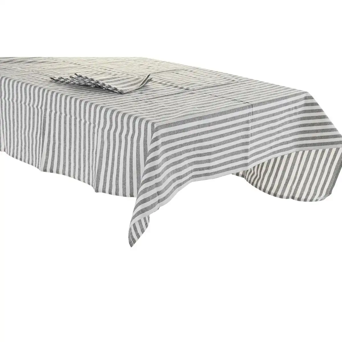 Nappe et serviettes dkd home decor 150 x 150 x 0 5 cm gris blanc vert_4411. Bienvenue chez DIAYTAR COTE D'IVOIRE - Où Chaque Produit a son Histoire. Plongez dans notre sélection diversifiée et découvrez des articles qui racontent le riche patrimoine sénégalais.