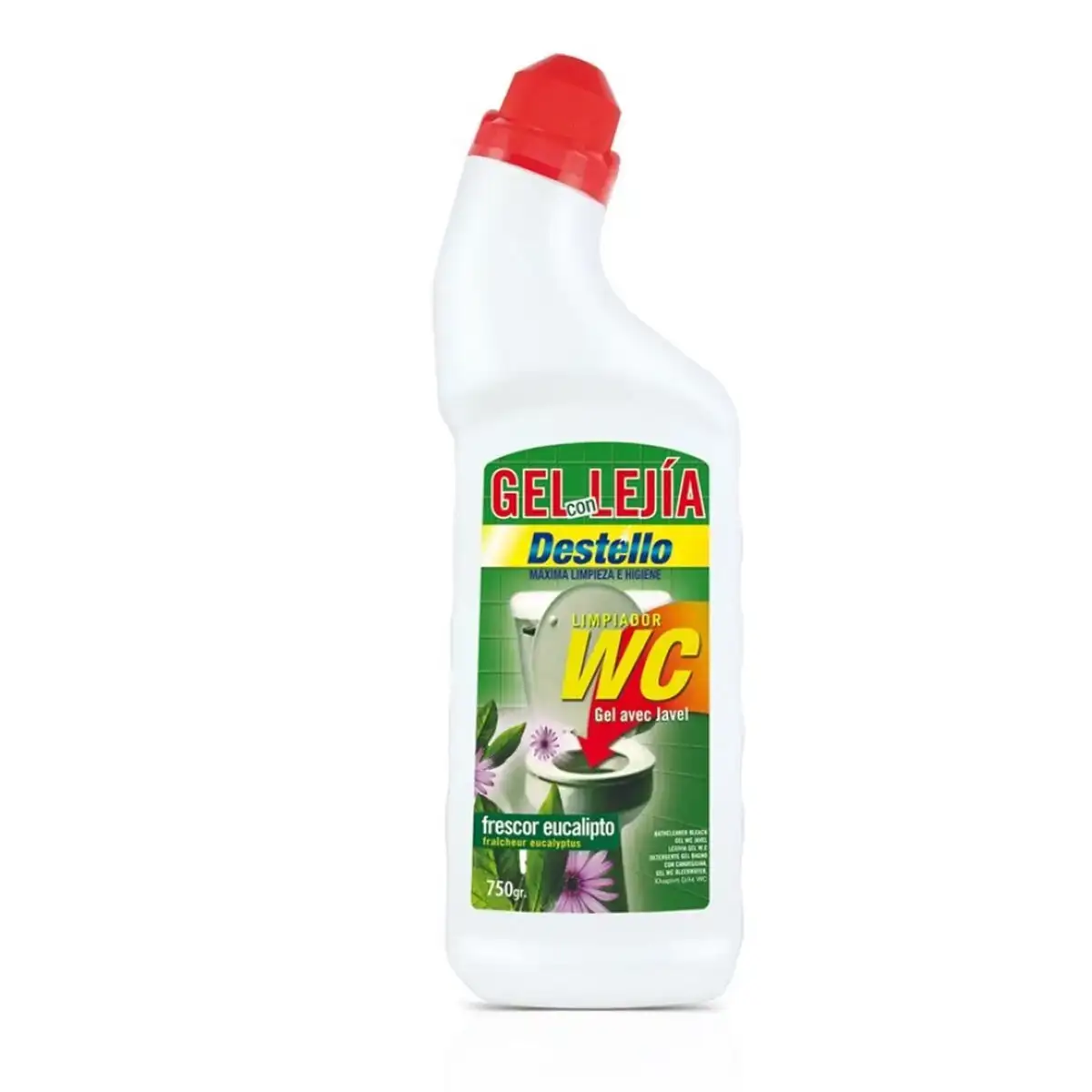 Nettoyant destello wc 750 ml_3879. DIAYTAR COTE D'IVOIRE - Où Choisir Devient un Acte de Découverte. Découvrez notre gamme et choisissez des produits qui éveillent votre curiosité et élargissent vos horizons.