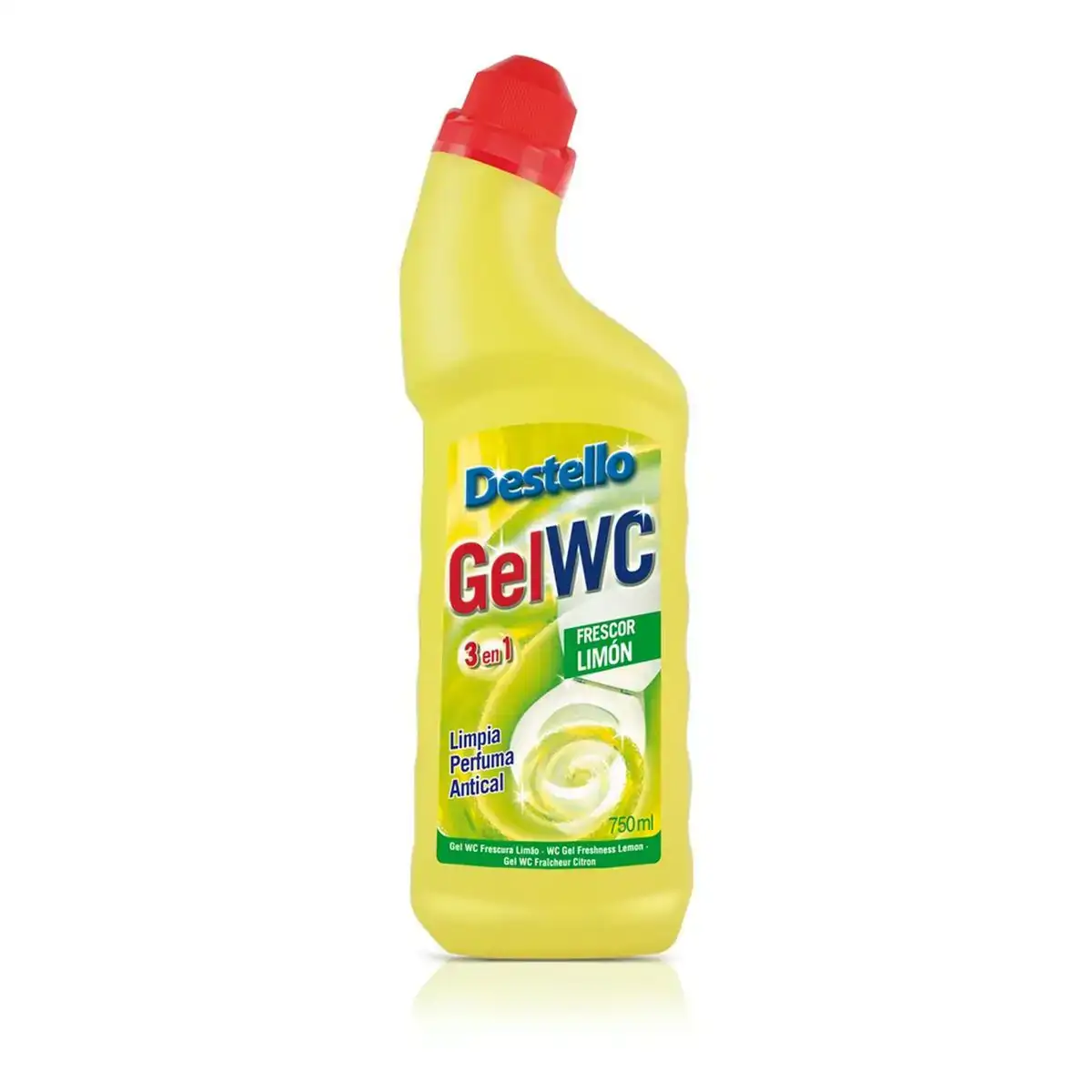 Nettoyant destello wc citron 750 ml_6347. DIAYTAR COTE D'IVOIRE - Là où Chaque Produit Est une Trouvaille. Explorez notre sélection minutieuse et découvrez des articles qui correspondent à votre style de vie et à vos aspirations.