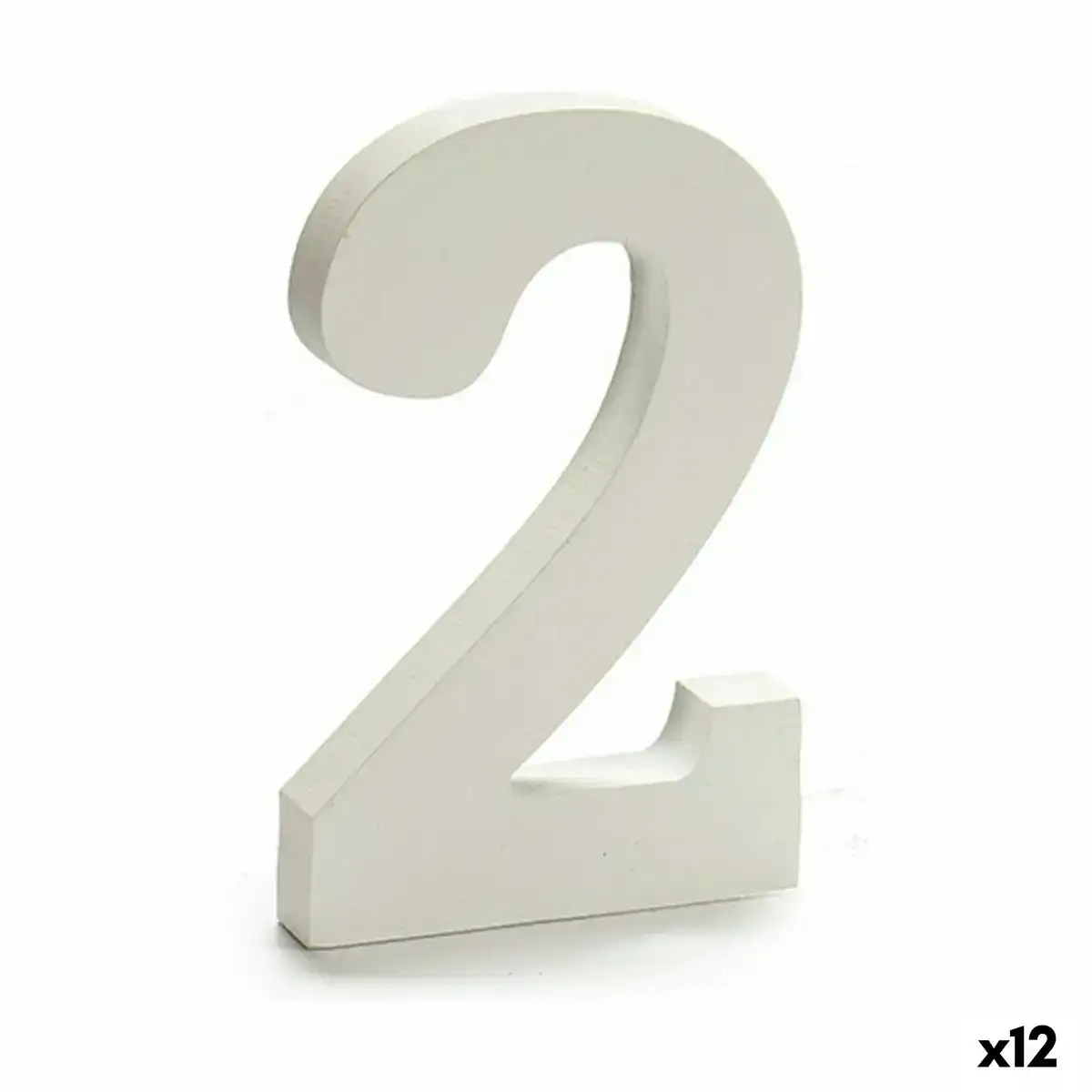 Nume ro 2 bois blanc 1 8 x 21 x 17 cm 12 unite s_6146. Bienvenue sur DIAYTAR COTE D'IVOIRE - Là où le Shopping Devient une Aventure. Explorez notre catalogue et dénichez des trésors qui élargiront votre horizon shopping.