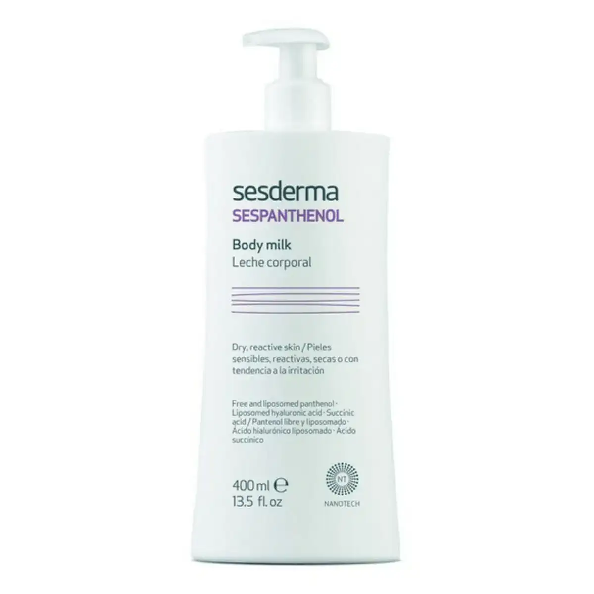 Nutritivebody milk sespanthenol sesderma 400 ml_9076. Bienvenue chez DIAYTAR COTE D'IVOIRE - Où Chaque Objet a son Histoire. Découvrez notre sélection méticuleuse et choisissez des articles qui racontent l'âme du Côte d'Ivoire.