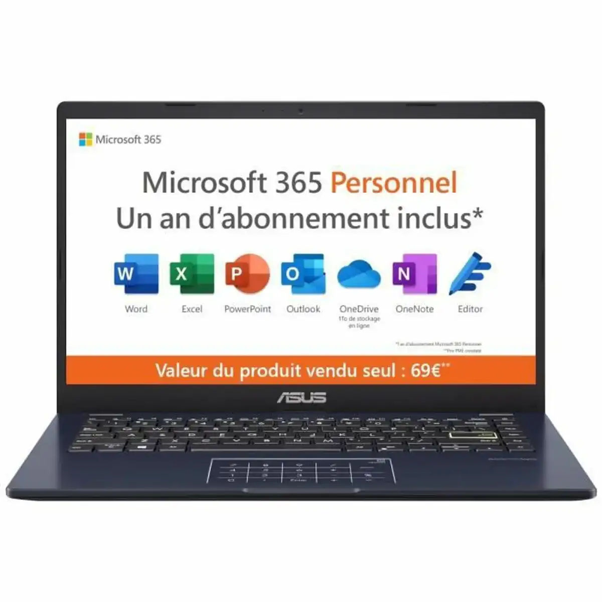 Ordinateur portable asus vivobook 14 e410 14 intel pentium n5030 128 go emmc azerty_6431. DIAYTAR COTE D'IVOIRE - Où Chaque Produit est une Promesse de Qualité. Explorez notre boutique en ligne et choisissez des produits qui répondent à vos exigences élevées.