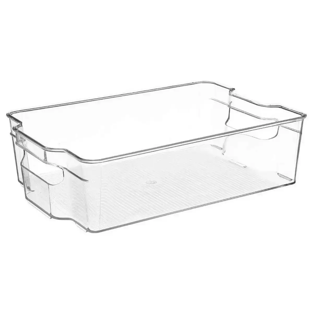 Organisateur de re frige rateur 5five transparent pet 31 x 21 cm_8845. DIAYTAR COTE D'IVOIRE - Où Chaque Achat Raconte une Histoire. Explorez notre boutique en ligne et créez votre propre narration à travers notre diversité de produits, chacun portant une signification unique.