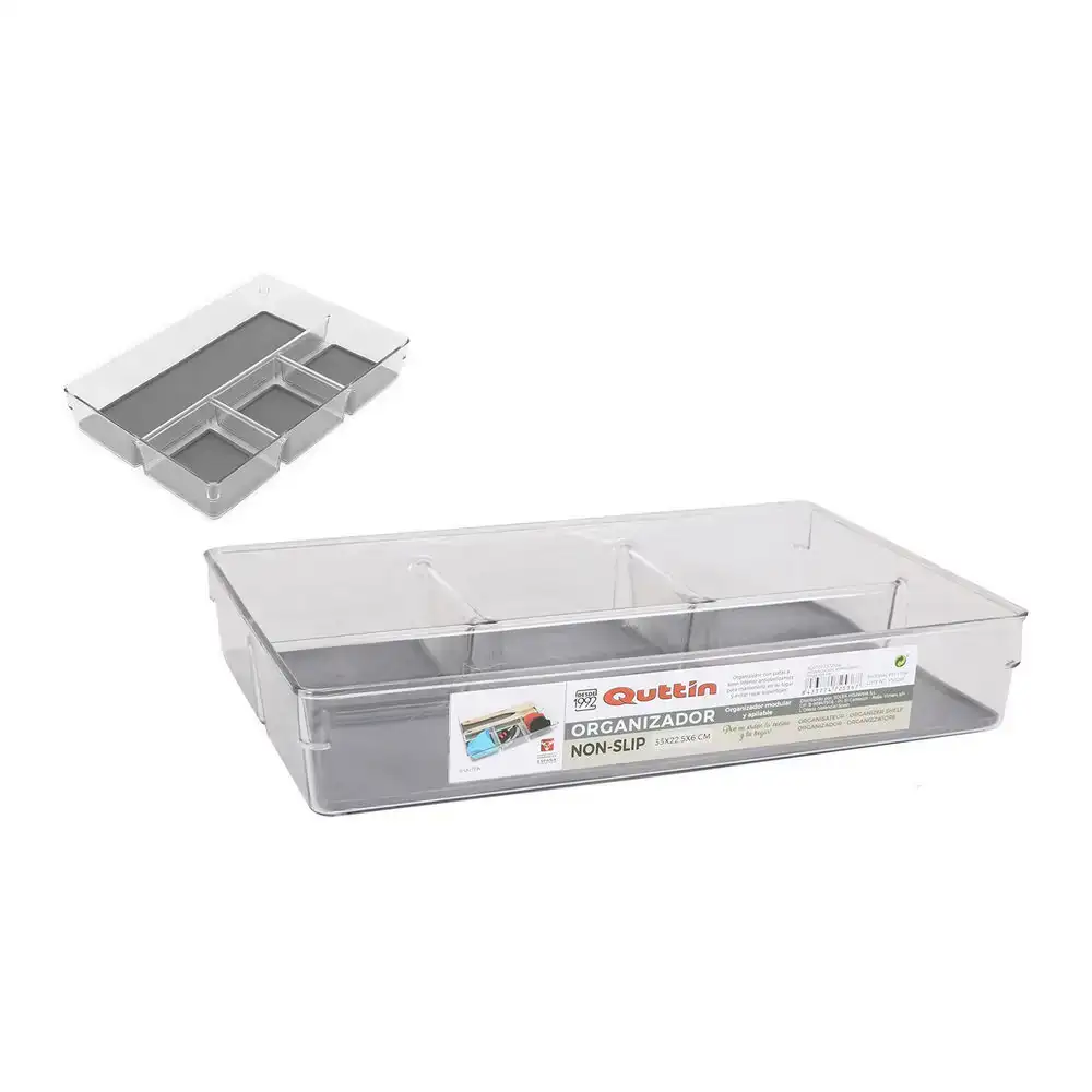 Organisateur quttin antide rapant pet 33 x 22 5 x 6 cm_5012. DIAYTAR COTE D'IVOIRE - L'Art de Vivre en Couleurs. Découvrez notre boutique en ligne et trouvez des produits qui ajoutent une palette vibrante à votre quotidien.