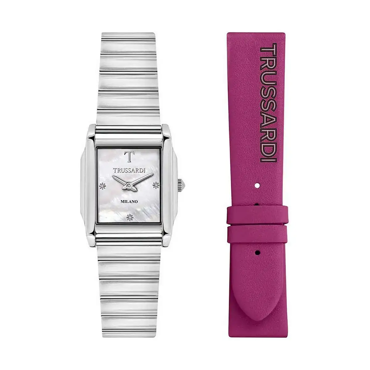 Pack spe cial montre femme trussardi t geometric bracelet supple mentaire ø 27 mm_7437. DIAYTAR COTE D'IVOIRE - Là où l'Élégance Devient un Mode de Vie. Naviguez à travers notre gamme et choisissez des produits qui apportent une touche raffinée à votre quotidien.