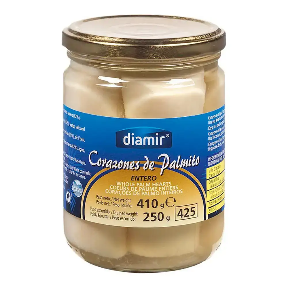 Palm hearts diamir 410 g_2568. DIAYTAR COTE D'IVOIRE - Où la Qualité est Notre Engagement. Explorez notre boutique en ligne pour découvrir des produits conçus pour vous apporter satisfaction et plaisir.