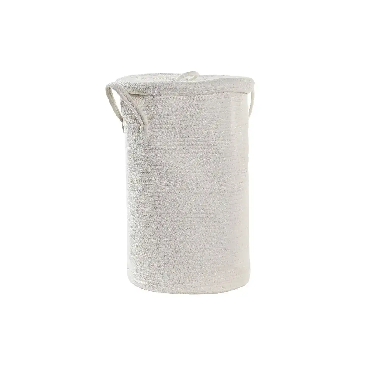 Panier a linge dkd home decor blanc avec couvercle 34 x 34 x 52 cm_1400. DIAYTAR COTE D'IVOIRE - Votre Source de Trouvailles uniques. Naviguez à travers notre catalogue et trouvez des articles qui vous distinguent et reflètent votre unicité.