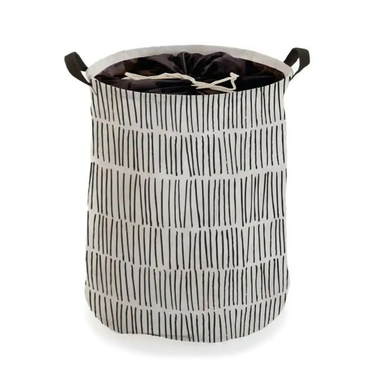 Panier a linge versa new lines polyester textile 38 x 48 x 38 cm_1254. Bienvenue sur DIAYTAR COTE D'IVOIRE - Là où le Shopping Devient une Aventure. Explorez notre catalogue et dénichez des trésors qui élargiront votre horizon shopping.