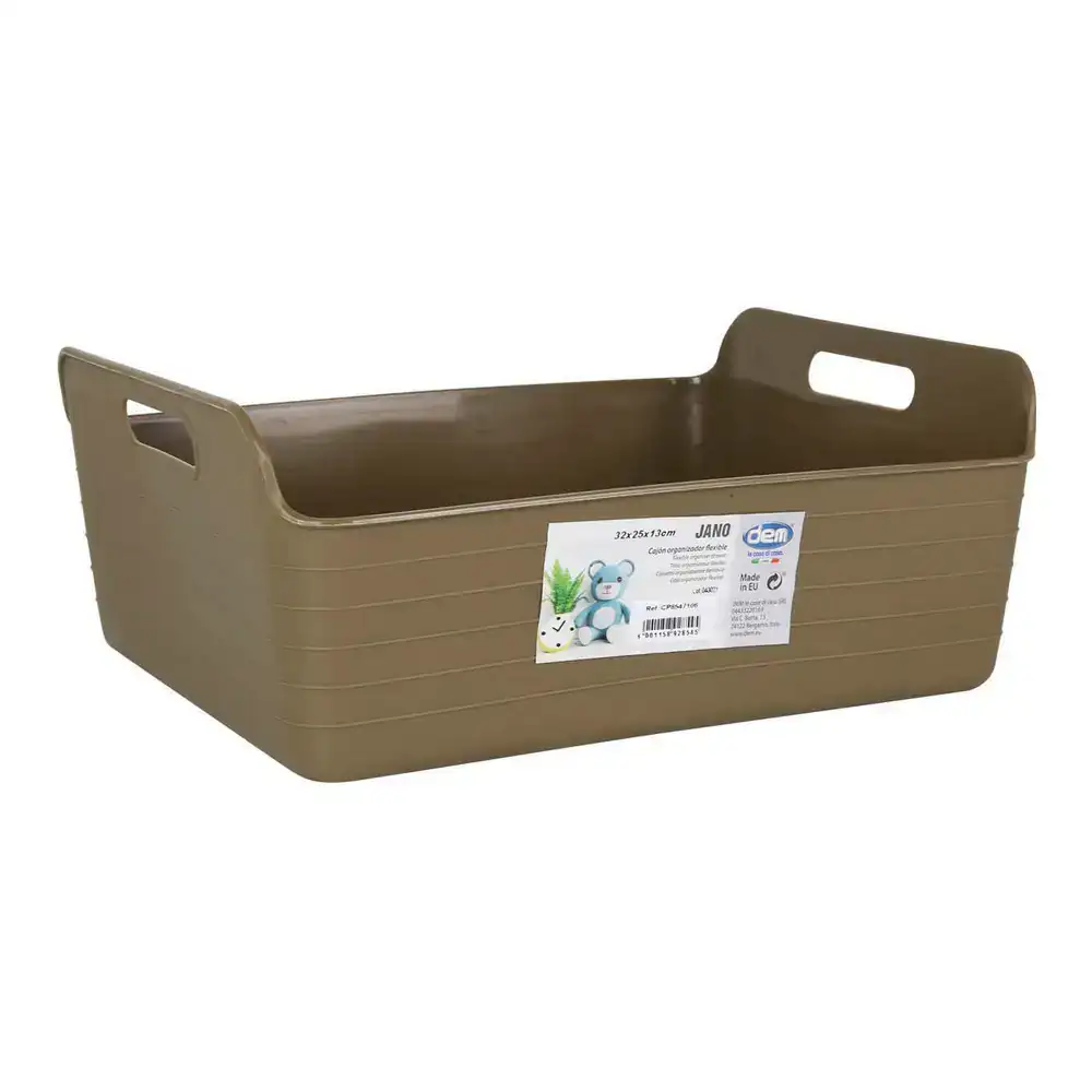 Panier multi usages dem jano flexible 32 x 25 x 13 cm_8989. DIAYTAR COTE D'IVOIRE - L'Art du Shopping Facilité. Naviguez sur notre plateforme en ligne pour découvrir une expérience d'achat fluide et agréable, avec une gamme de produits adaptés à tous.